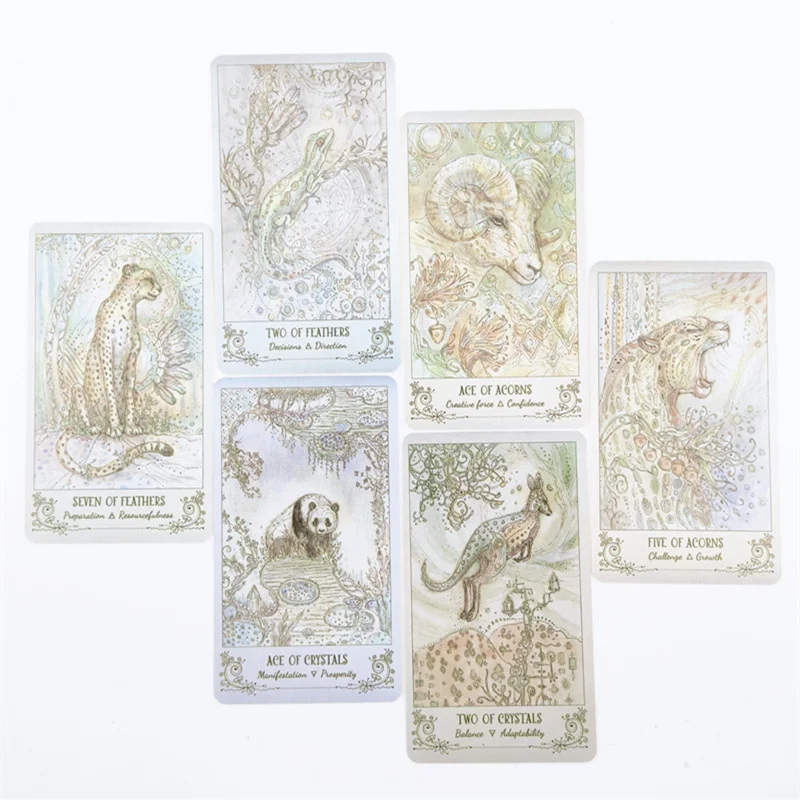 New Spiritsong Tarot Cards Deck Games Oracle Party Playing Card English Table Board Game Divination Fate Entertainment | Спорт и