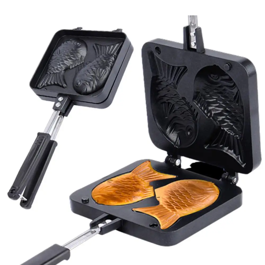 

Non-stick Fish Cake Waffle Mold Maker DIY Muffins Mould Bakeware Baking Tool Bakeware Kitchen Accessories Tools
