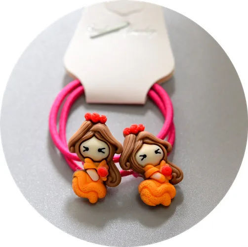 2 шт. Детская резинка для волос Принцесса Диснея | Игрушки и хобби