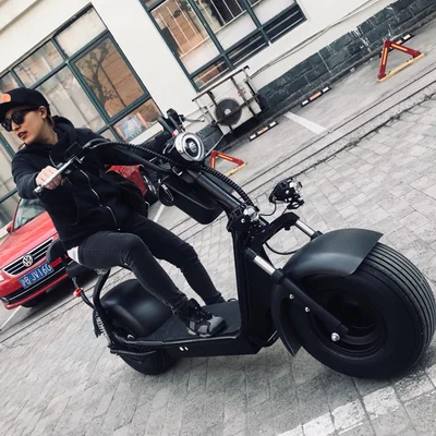 Внедорожный двухколесный электросамокат для мужчин и женщин с литиевой батареей