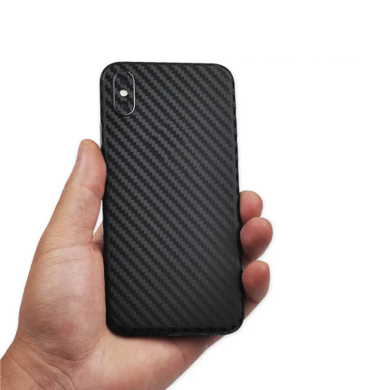 Наклейки из углеродного волокна и ПВХ для телефона iPhone 8 Plus наклейки на заднюю
