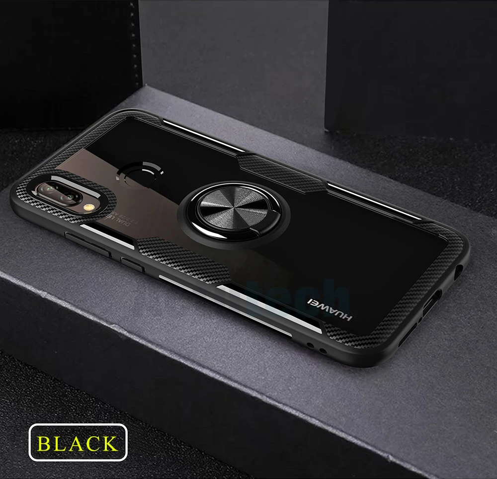 

For Huawei P20 Lite Case Magnetic Car Holder For Huawei P20 P30 Pro Full Case Mate 10 20 Pro X P Smart plus Y5 2019 Back case