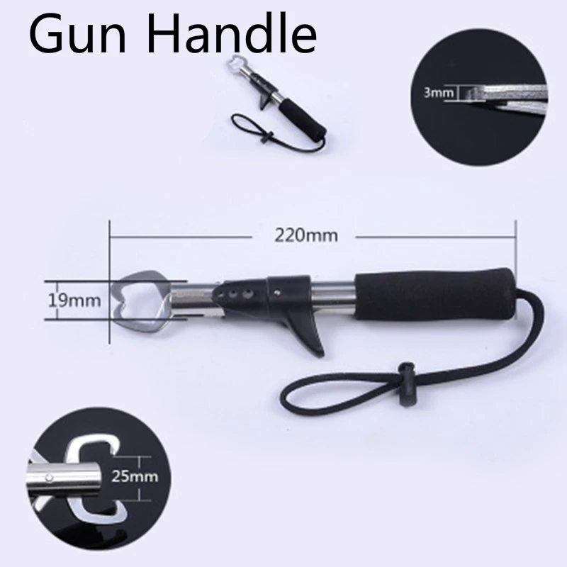 Рыболовный захват из нержавеющей стали зажим для рыболовного