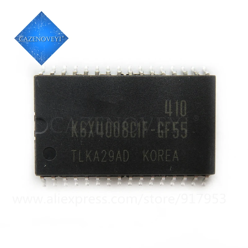 

1pcs/lot K6X4008C1F-GF55 K6X4008C1F K6X4008 SOP-32 In Stock