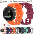 Силиконовый ремешок для Garmin Forerunner 45, сменный ремешок для смарт-часов Garmin Forerunner 45S