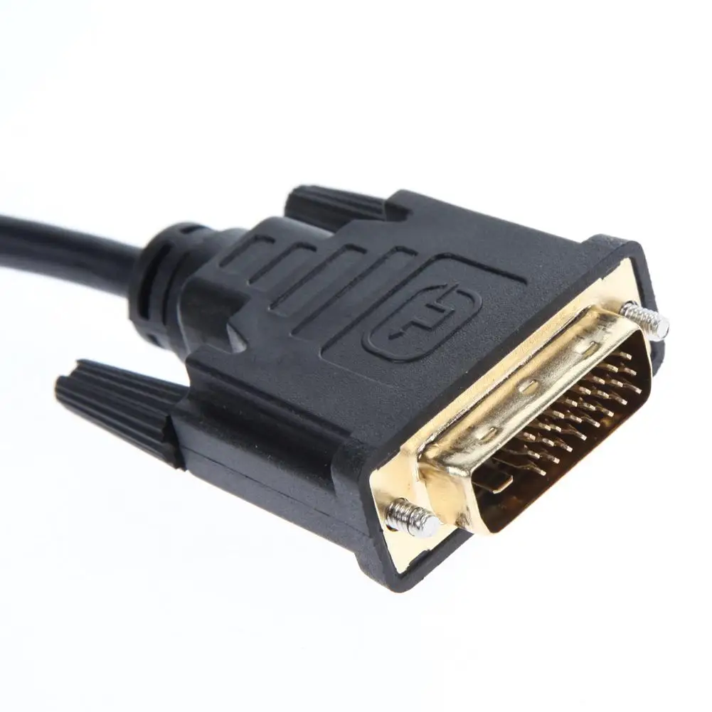 1080P DVI D 24 + 1 к VGA HDTV кабель монитора для ПК дисплея карты|Компьютерные кабели и