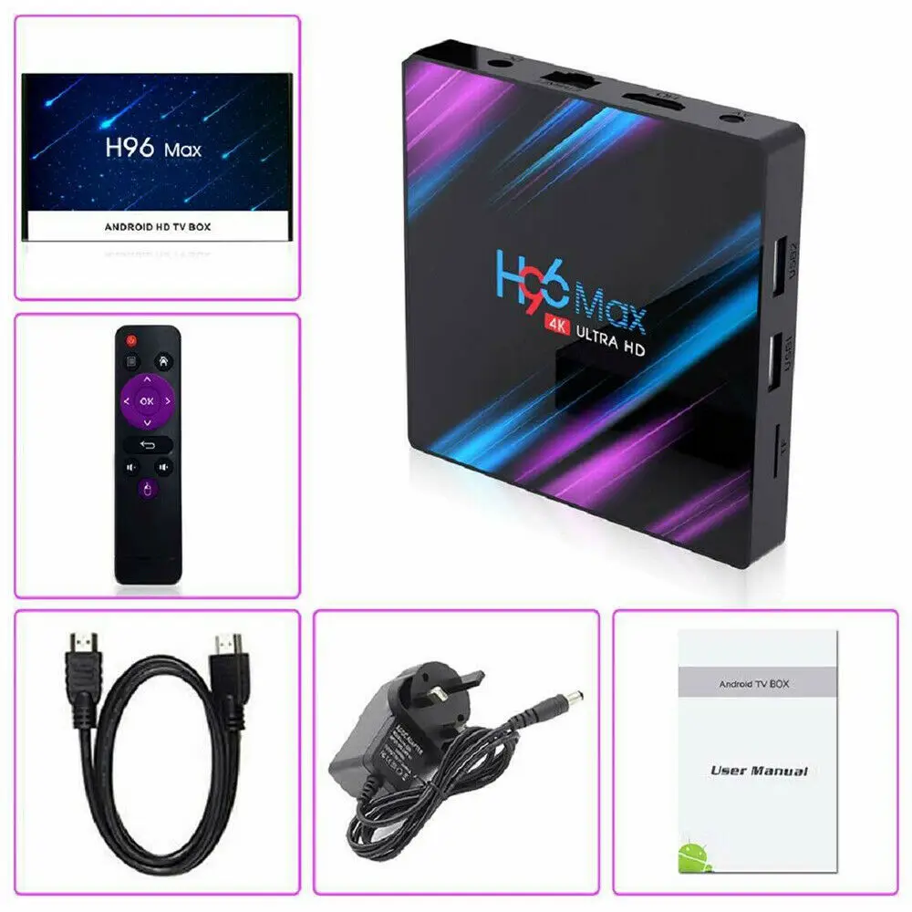 Приставка Смарт ТВ Capsaver Android 9 0 4K HD 2 4 ГГц Wi Fi + 32 ГБ|ТВ-приставки и медиаплееры| |