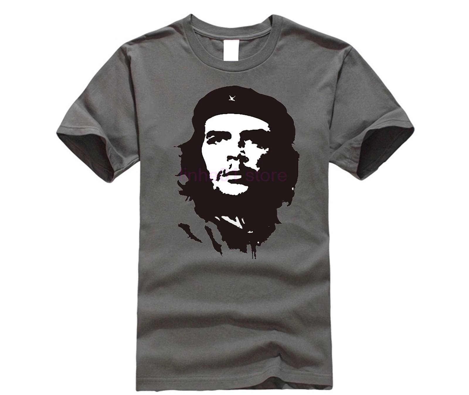 Модная мужская футболка Che Guevara с коротким рукавом из 100% хлопка принтом Ernesto