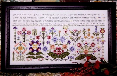 

ZZ WY Top Quality Lovely Counted Cross Stitch Kit counted embroidery cross stitch Beautiful Garden