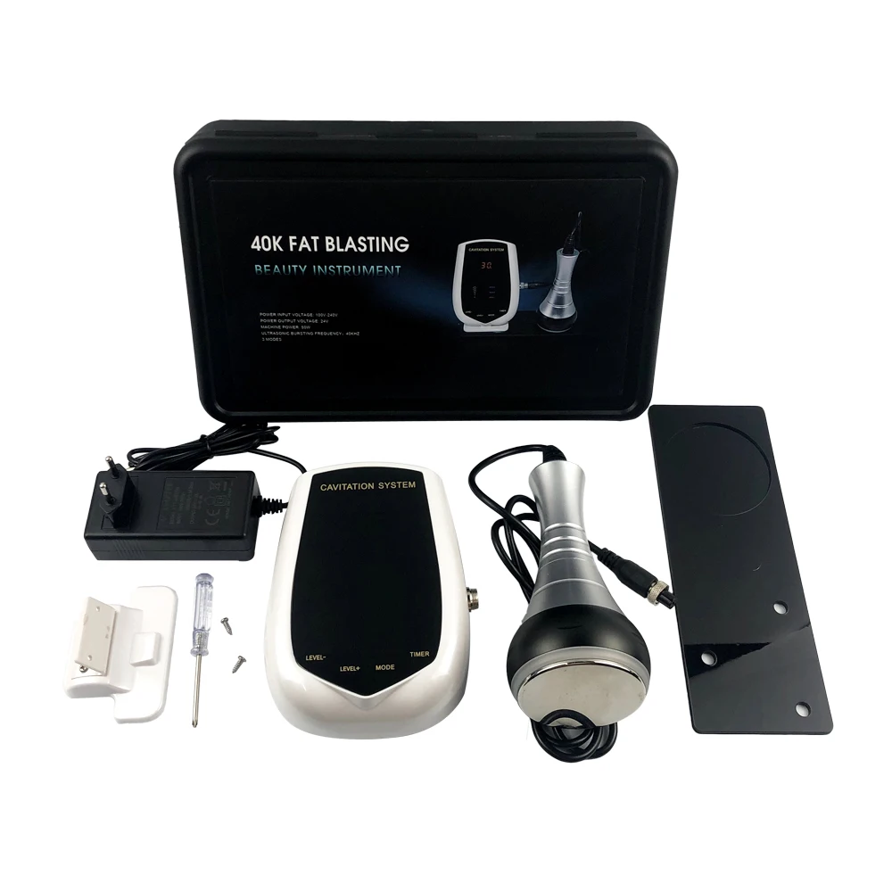 40K Cavitation Ultrasonic Weight Loss Beauty Machine New Touch Button Control Multipolar RF Body Skin Tighten Anti-wrinkle