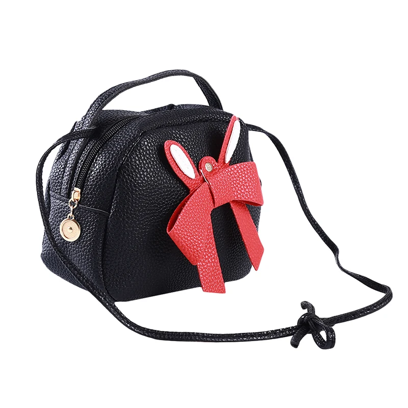 

Simple Wild Handbag Hot Sale High Quality Fashion New Design Pink Bow Girl Heart Bag Trend Shoulder Slung Clutch Bolsa Feminina