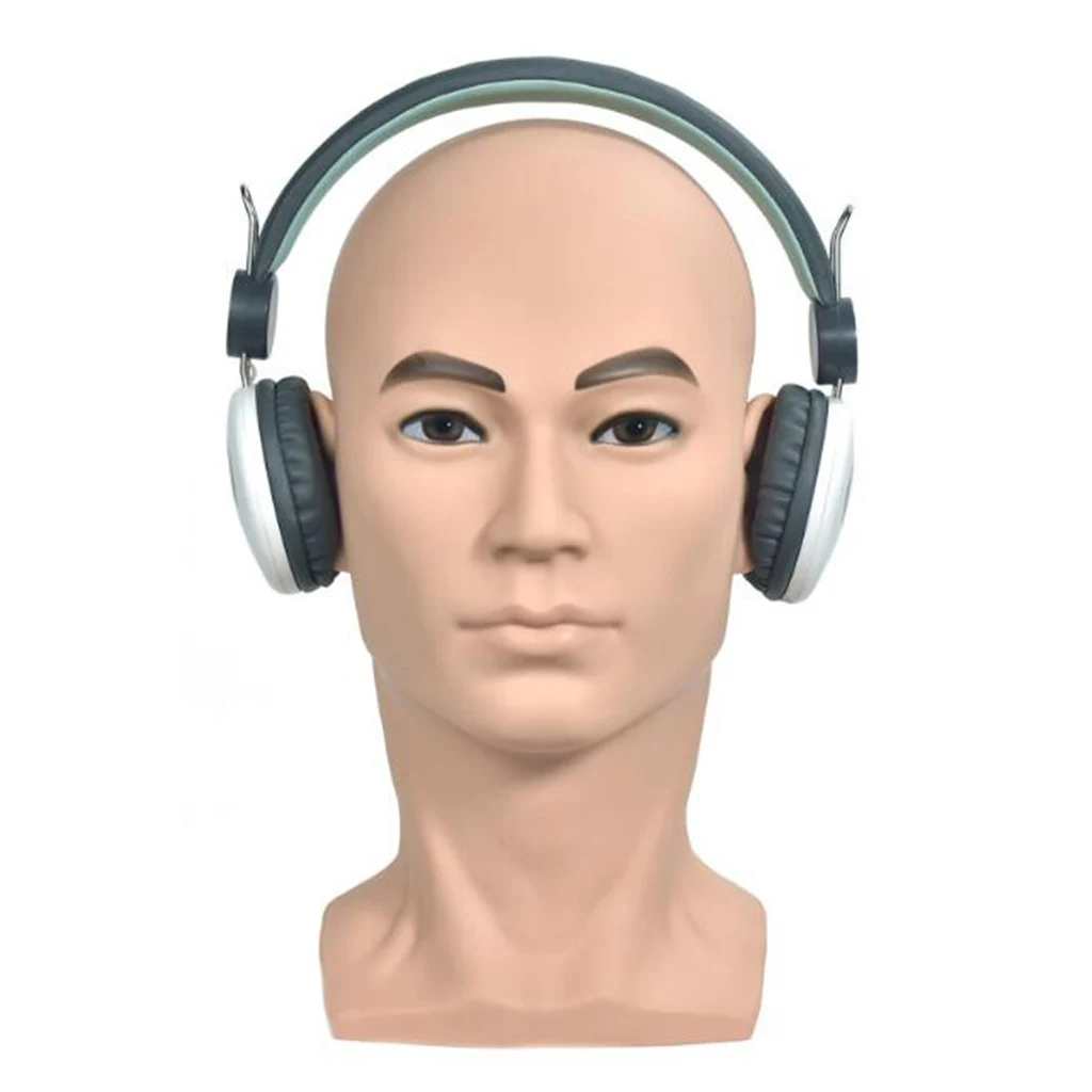 Мужской парик подставка манекен головной убор шарф Драгоценности дисплей голова