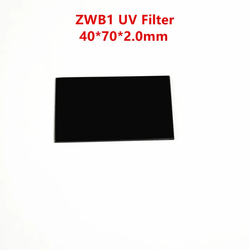 40*70*2 0 мм ZWB1 УФ фильтром нижних частот UG11 U 340 312nm 302nm Видимый светильник Cut для