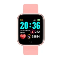 y68 smart watch men women blood pressure heart rate monitor bluetooth compatiblefitness d20 watch smart bracelet for android ios