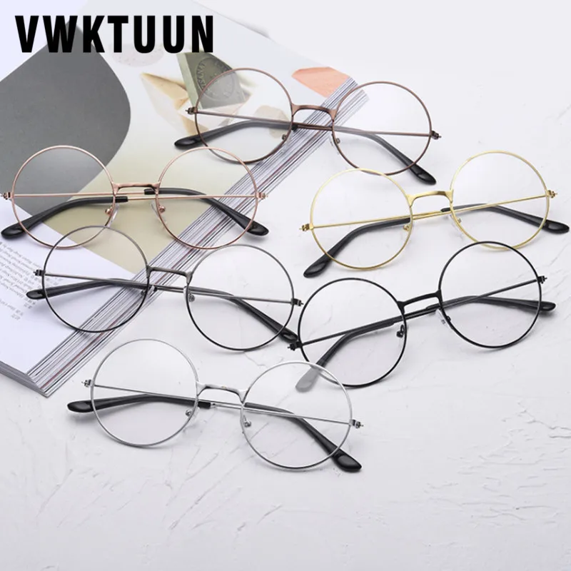 VWKTUUN Овальный Винтаж солнцезащитные очки Для женщин мужчин точки Карамельный