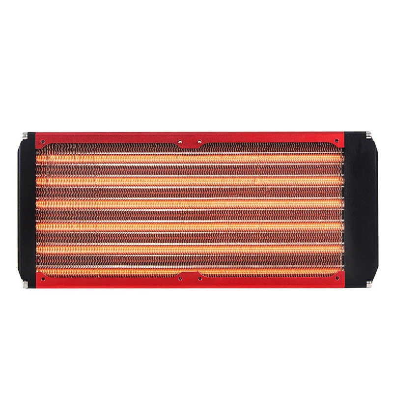 Новое поступление полностью медный радиатор для водяного охлаждения 120 240 360