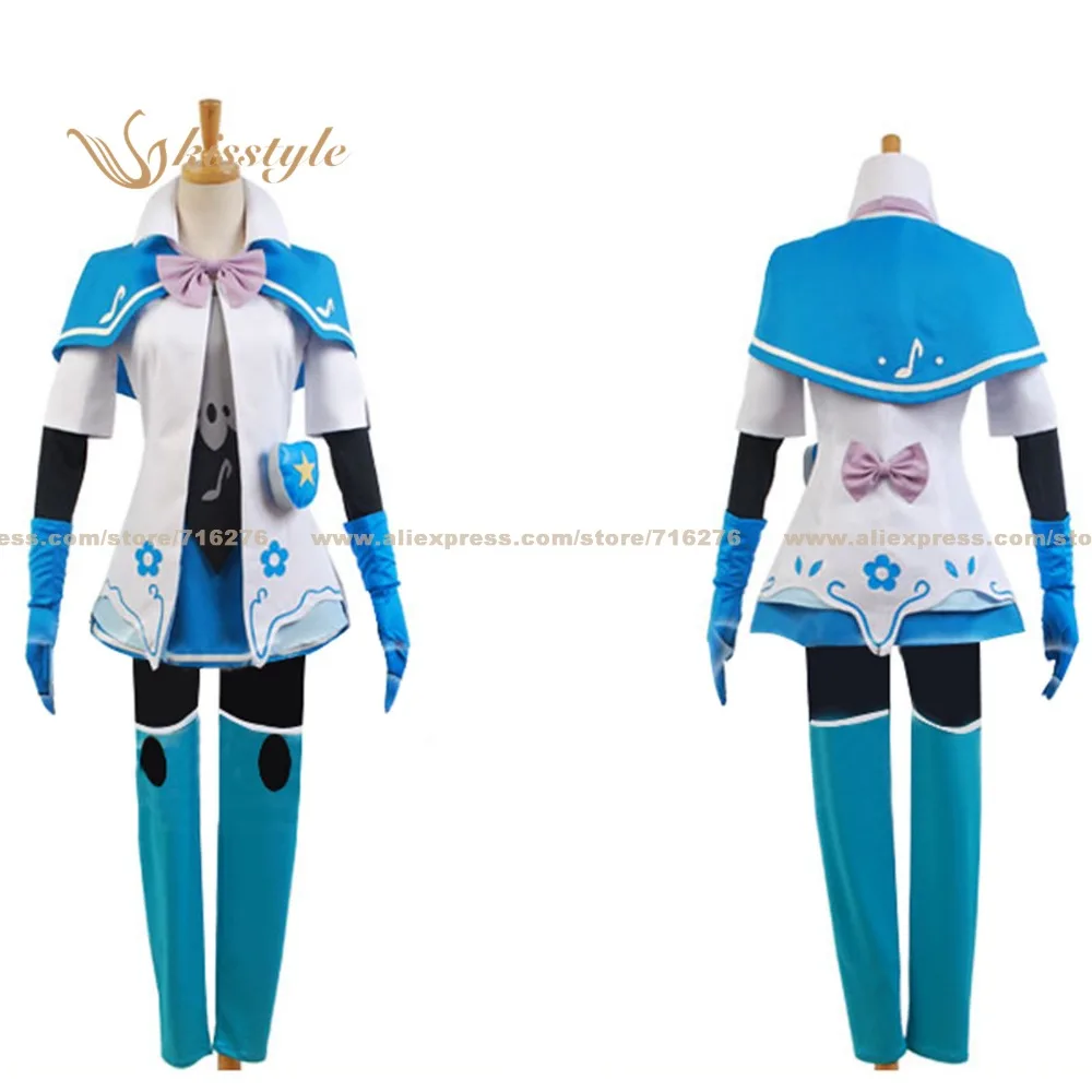 

Anime Minarai Diva Ruri Aoi Uniform COS Clothing Cosplay Costume,Customized Accepted