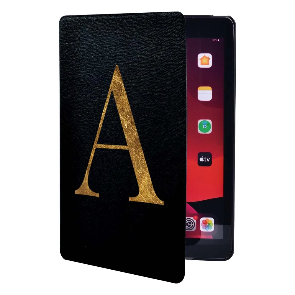 Чехол для Apple iPad 9 10 2 дюйма 2021 (9-го поколения)-Складная подставка из искусственной