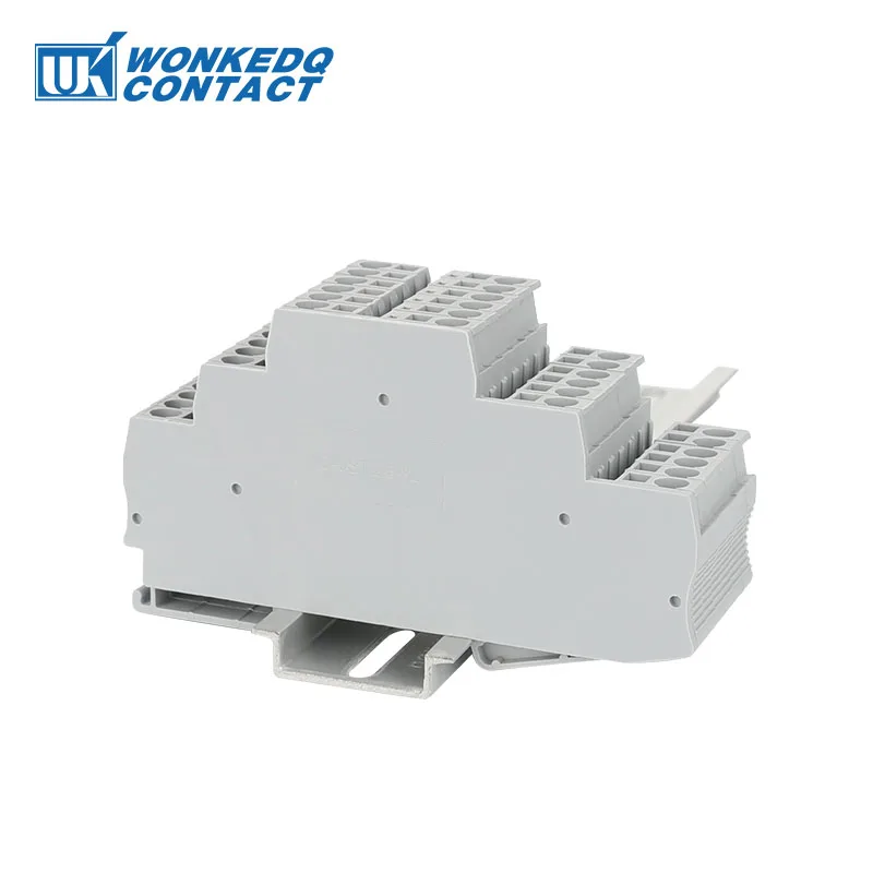 D-ST2.5-3L Концевая крышка серии Phoenix ST и PT на din-рейку клеммные блоки Концевая крышка 99x51x2,2 мм