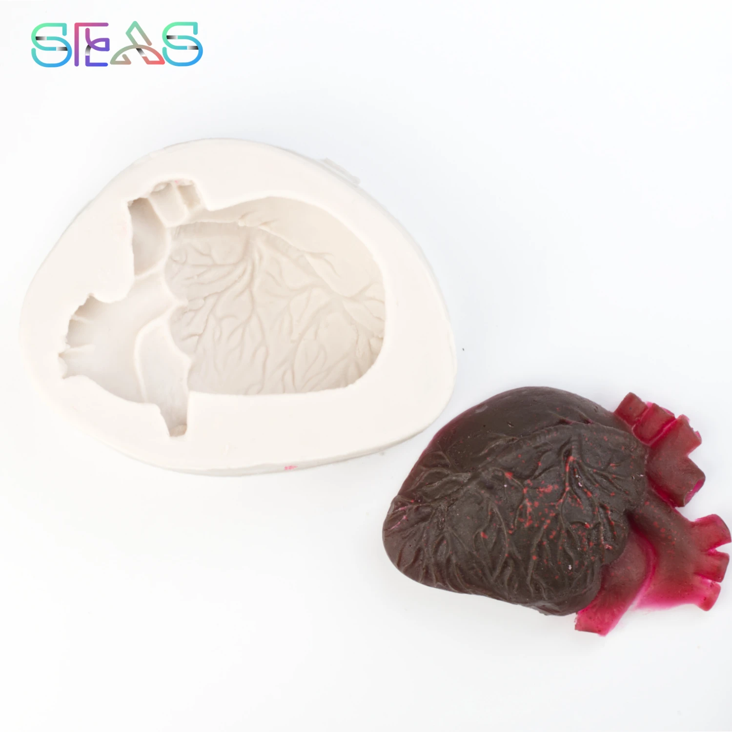 

3D Heart Silicone Mold Baking Accessories DIY Biscuit Mould Sugar Craft Chocolate Cutter Mould Fondant Cake Decorating Tool