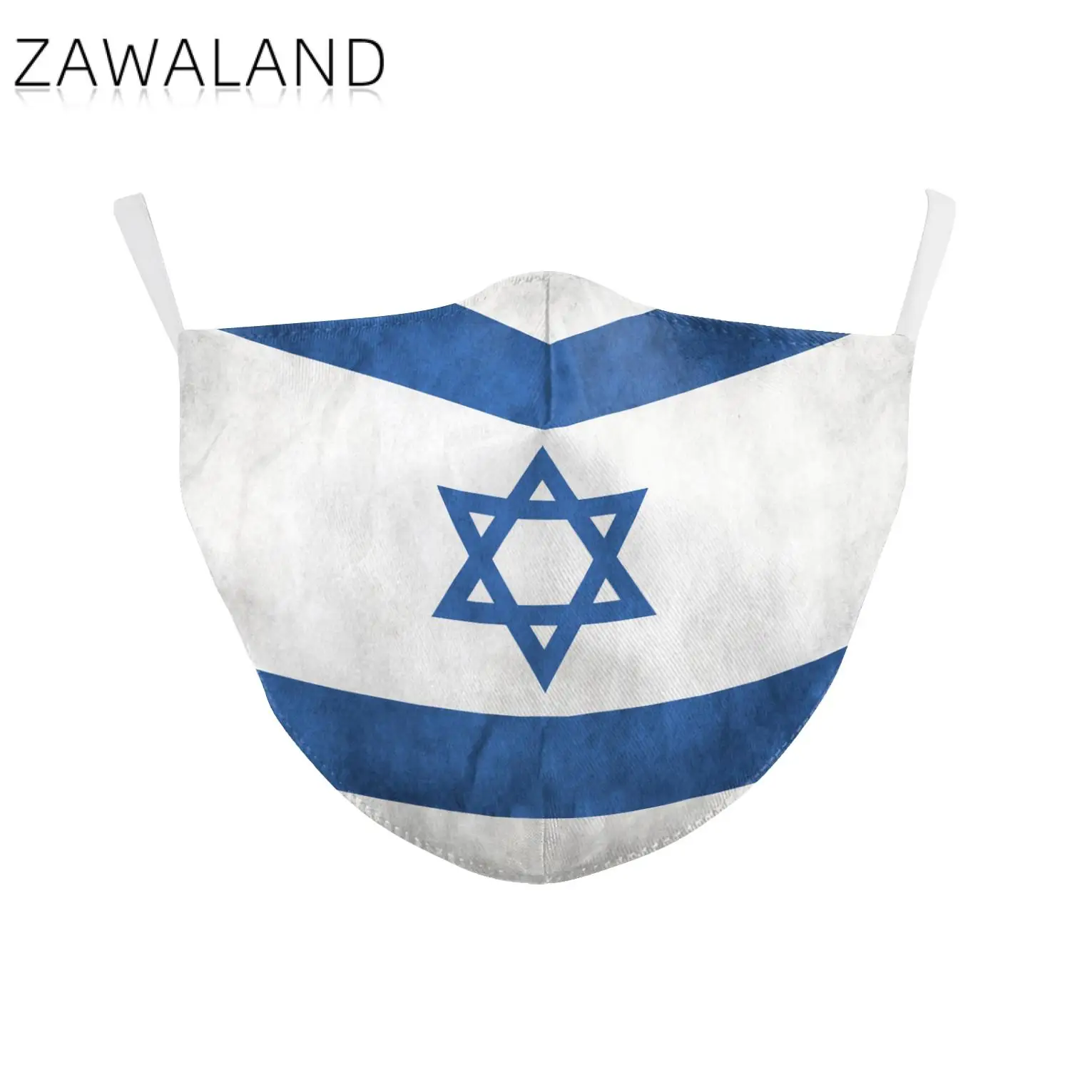 Маска для лица Zawaland с 3D принтом взрослых регулируемая Пылезащитная маска