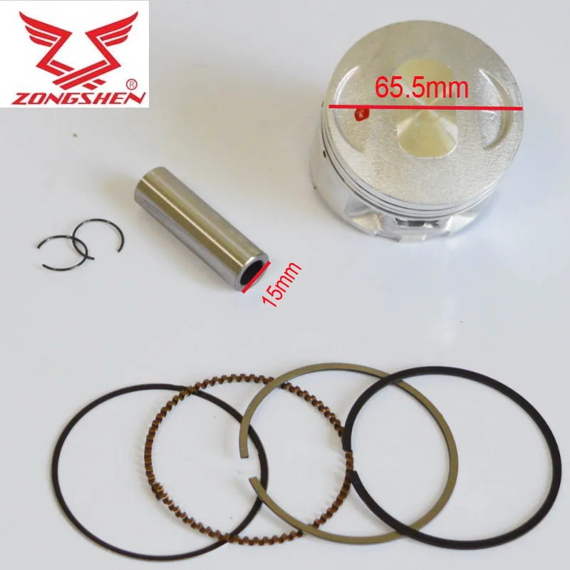 

zongshen 65.5mm cylinder head gasket piston ring pin set fit kayo bosuer LONCIN 250CC CB250 engine free shipping