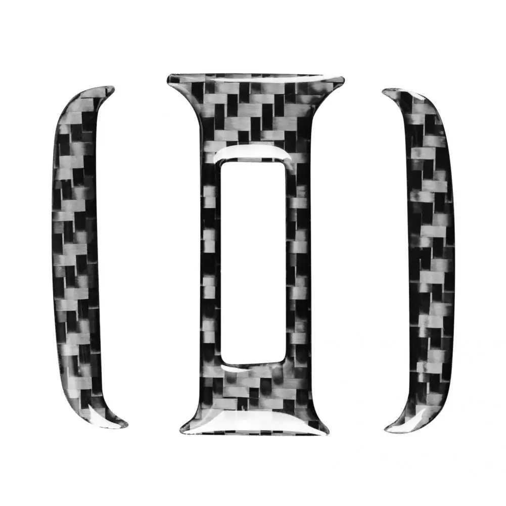

Decorative 3Pcs Reliable Wear-resistant Air Outlet Cover Trim Lightweight Rear Air Vent Cover Standard