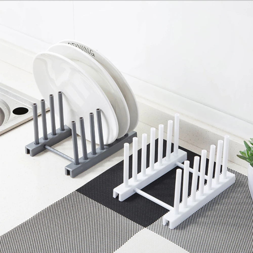 

Pot Lid Rack Shelf Free To Disassemble Easy To Install Pan Cover Stand Save Space Removable Plastic ABS Kitchen Organizer