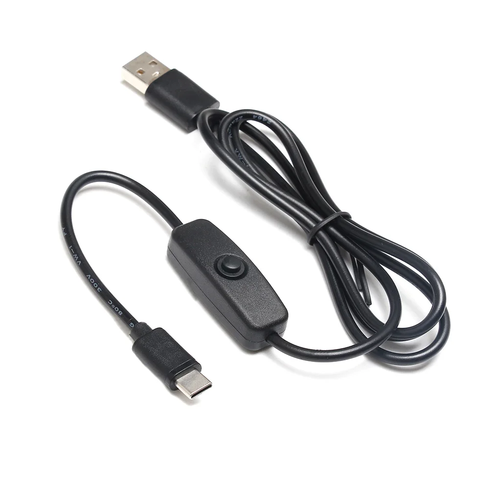Новый адаптер питания для Raspberry Pi 5 в 3 А с выключателем зарядное устройство USB EU US 4