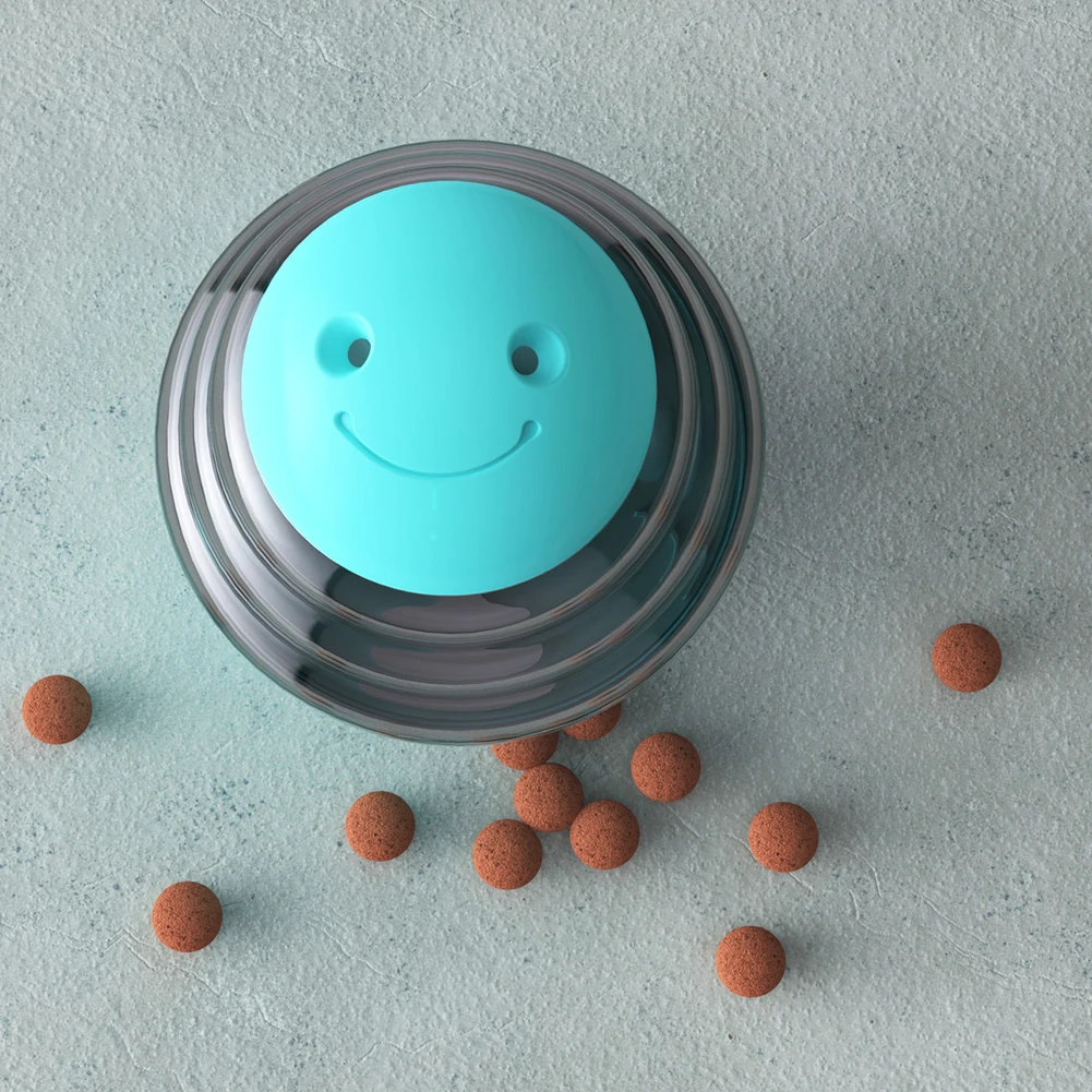 Интерактивная игрушка для кошек IQ Treat Ball умнее игрушки животных пищевой шар