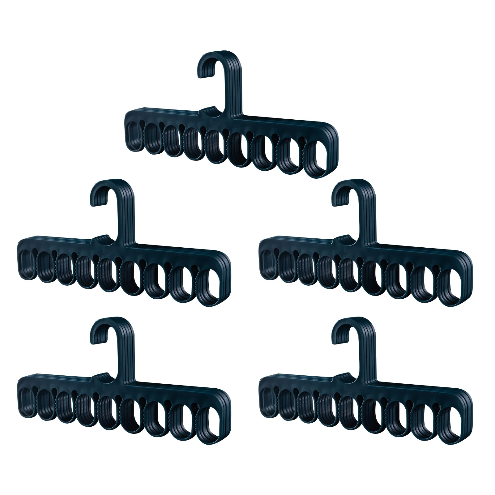 

5pcs Drying Racks Balcony Organizer Multifunctional Space Saving Accessories Storage Home Socks 9 Holes Durable Clothes Hanger