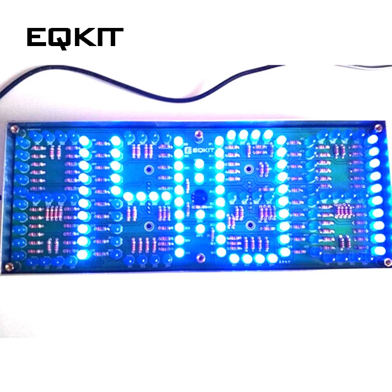 ECL 132 DIY Kit красный/синий экран дисплей пульт дистанционного управления часы набор