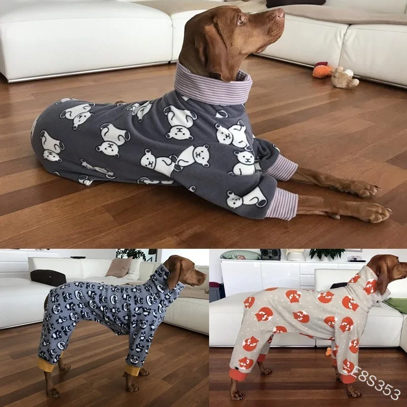 

Winter Dog Sweater Pet High Collar Printed Coat Comfortable Soft Cotton Doggy Long Sleeves Clothing Warm Four-legs Pet Clothes