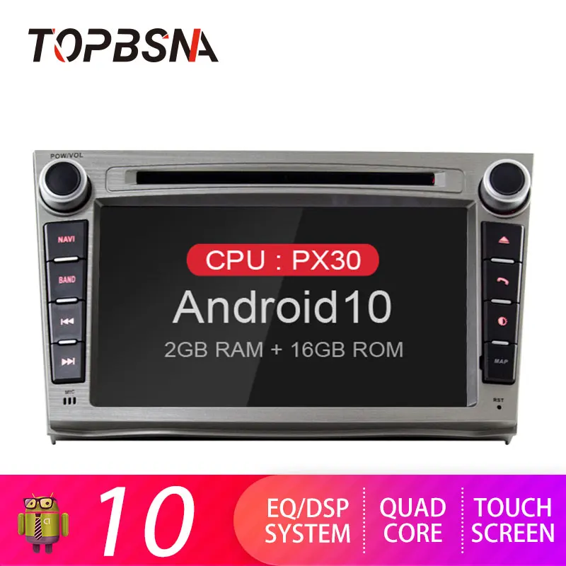 Автомобильный DVD плеер TOPBSNA Android 10 для SUBARU OUTBACK LEGACY 2008 2013 GPS мультимедиа 2 din