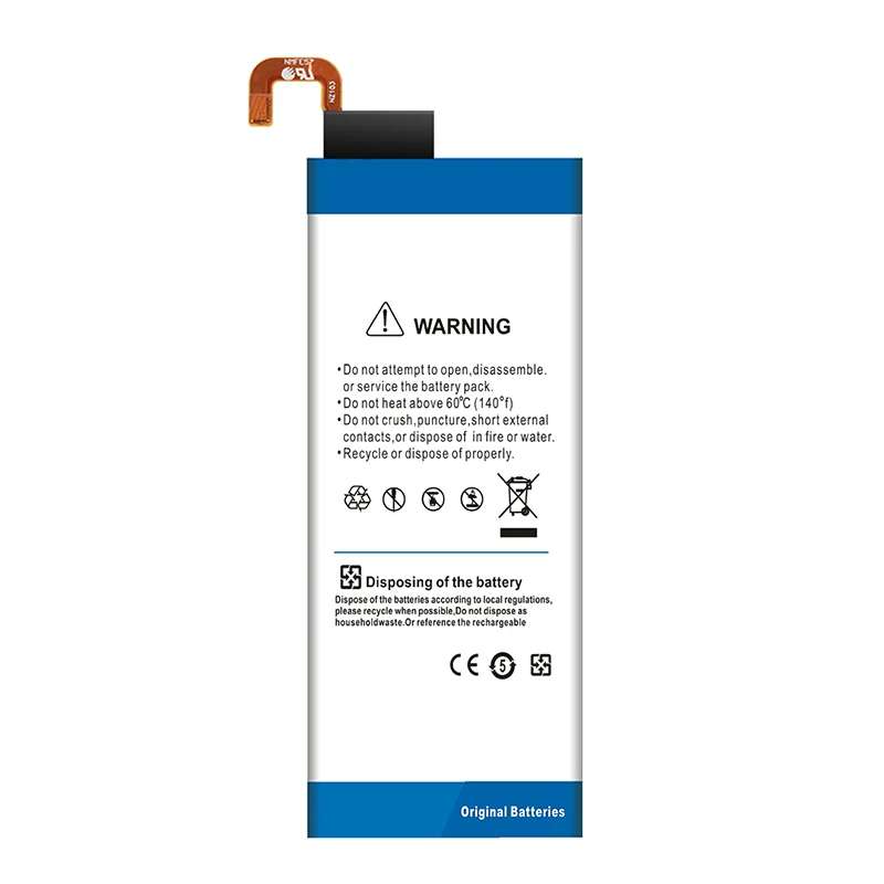 Аккумулятор LOSONCOER 5650 мАч EB-BG925ABE литий-ионный аккумулятор для телефона Samsung GALAXY S6
