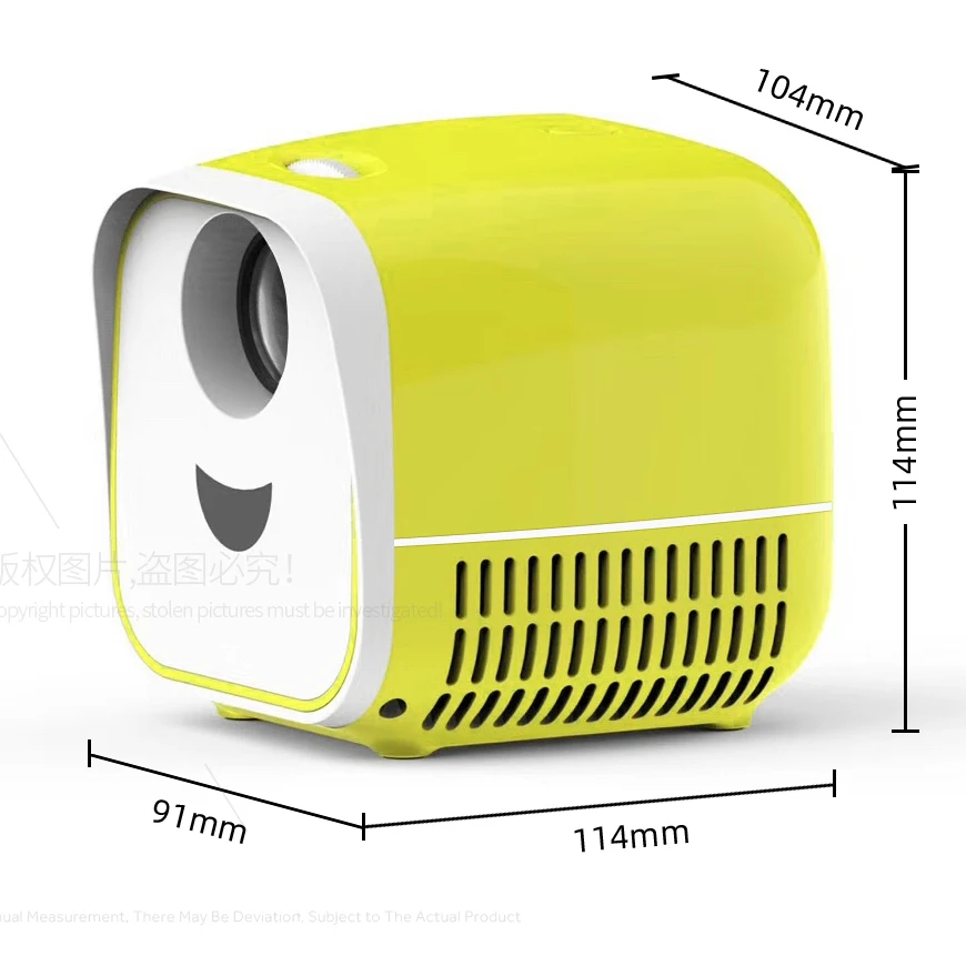 MINI Portable Projector L1|LED Beamer Video for 1080P Home Theater|Mirroring Screen For Smart Phone (Optional) | Электроника