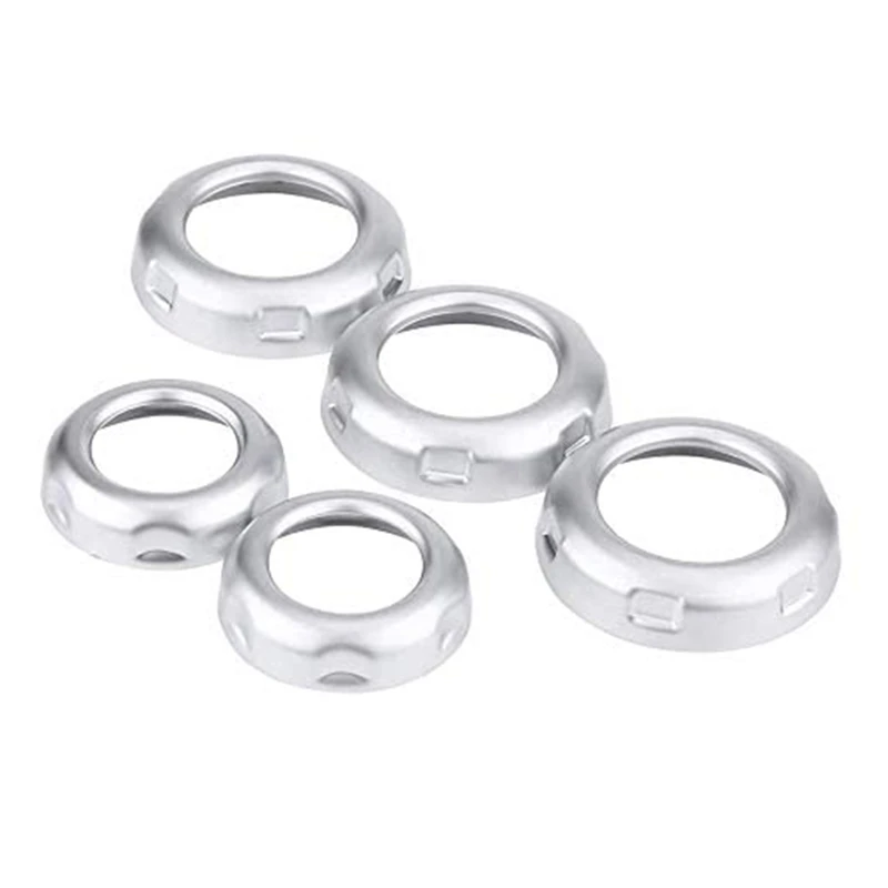 

5 Pcs for Land Rover Discovery 4 LR4 Range Rover Sport Volume and Air Conditioning Knobs Trim Car Accessory