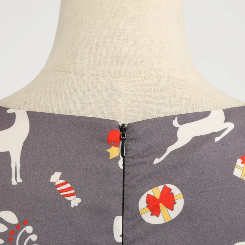 Женское винтажное платье в стиле ретро готическое с круглым вырезом драпировкой