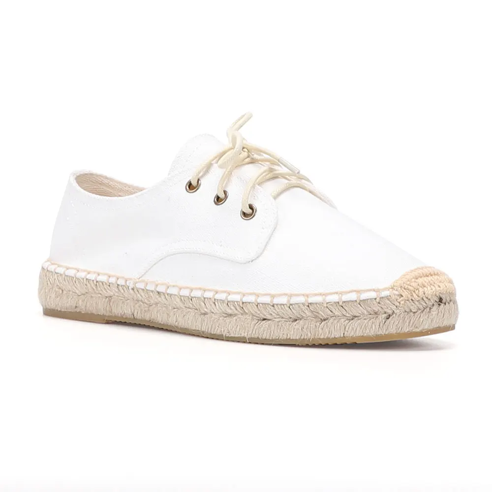 

2021 new arrival time-limited t-strap hemp rubber lace-up casual casual shoes women's espadrilles flat shoes