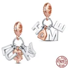 Горячие Новые товары 2021 поступление 100% реальный серебряный цвет двухцветные стандартные бусины подходят для оригинального 3 мм браслета DIY Jewe