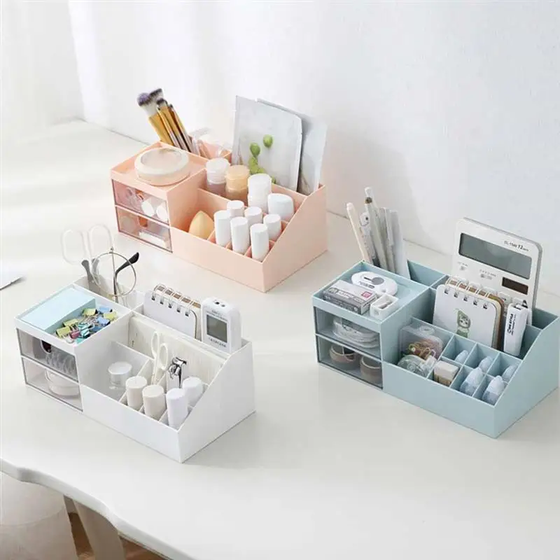 

ABS plastic cosmetic storage box drawer box dressing table skin care rack housing container mobile phone sundries