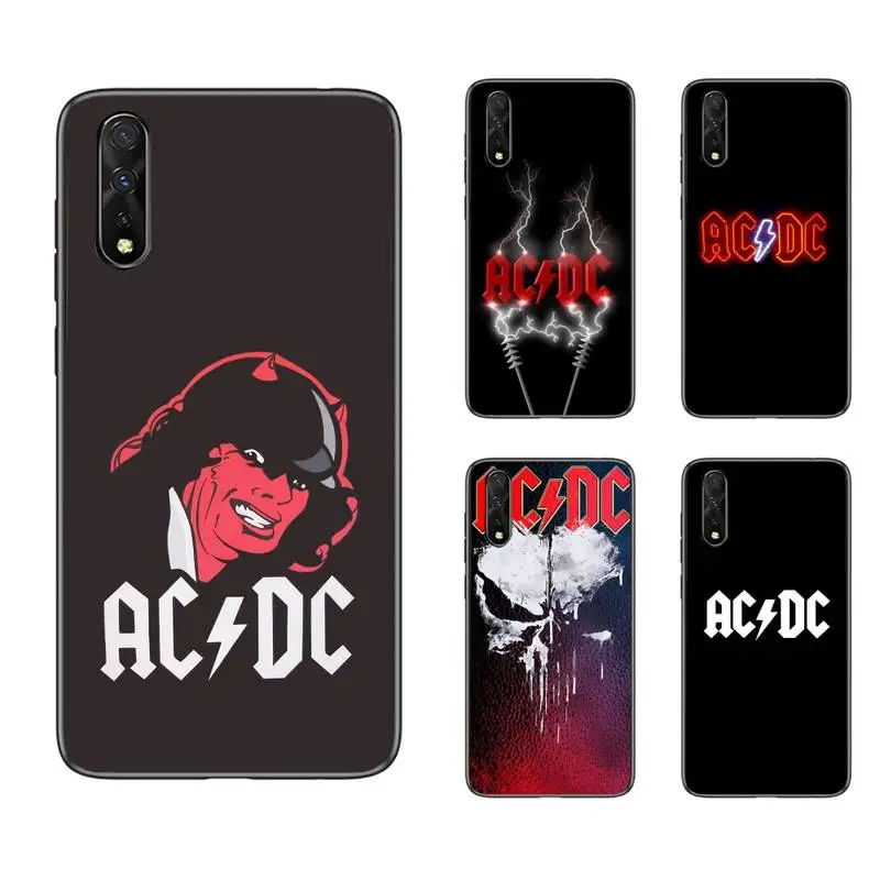 

Music-Band-ACDC Phone Case For vivo Y53 Y55 Y66 Y67 Y69 Y71 Y75 Y79 Y81 Y83 Y85 Y91 Y81S Y97 x9s x20 plus cover