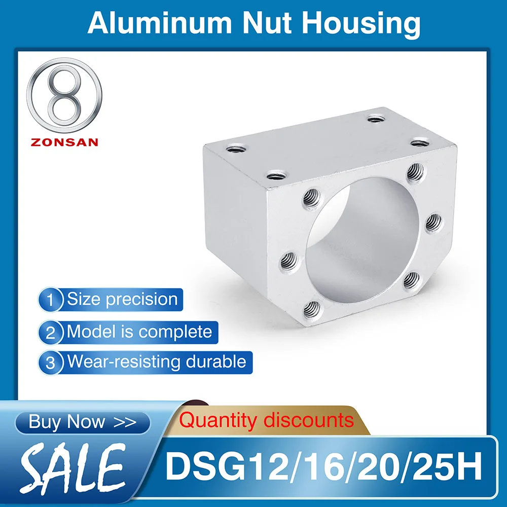 

DSG12H DSG16H DSG20H DSG25H корпус шарико-винтовой гайки SFU1204 SFU1605 SFU1610 2005 комплект шарико-винтовых болтов Монтажный кронштейн из алюминиевого сплава