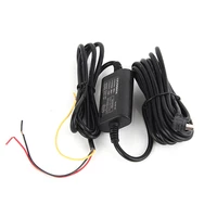 bluavido 5v 3a usb 2 0 obd buck line 24 hours parking monitoring continuous power supply for car dvr camera 3 2m cable length