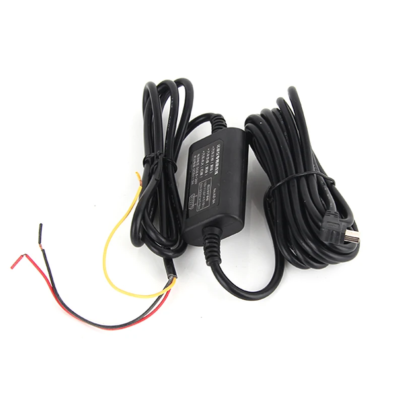 Bluavido 5 V 2.5A USB 2 0 OBD Buck Line 24 часа мониторинг парковки бесперебойный источник питания