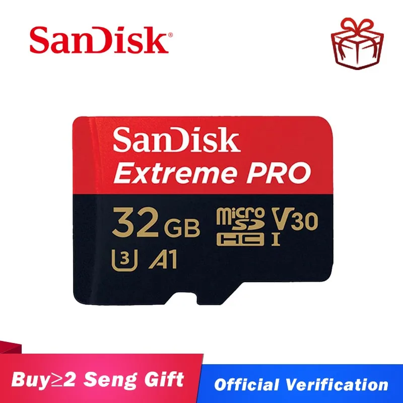Оригинальный двойной флеш накопитель SanDisk Extreme Pro micro sd UHS I слот для карт памяти