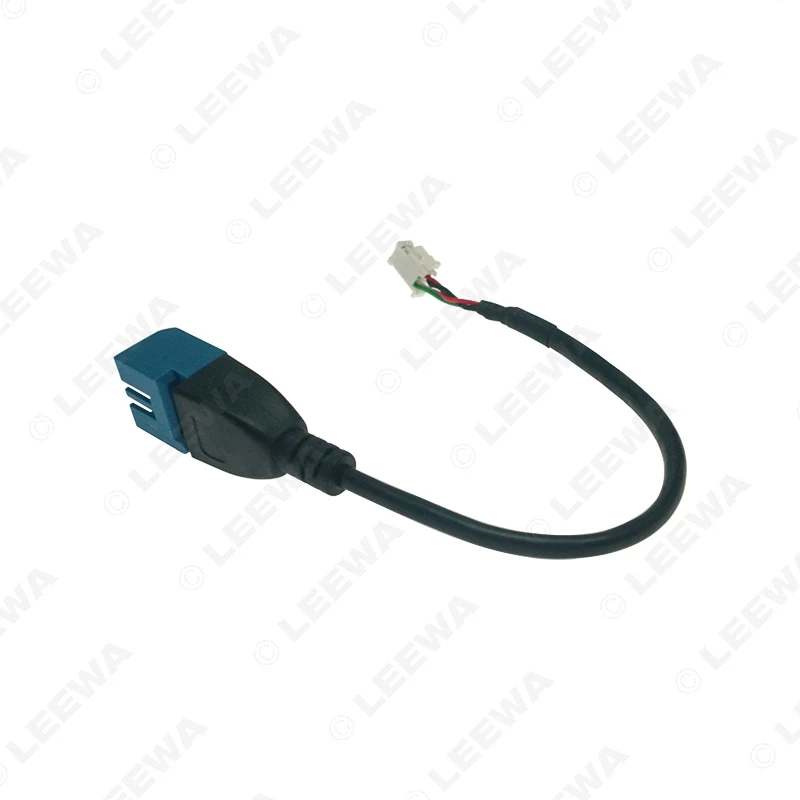 LEEWA автомобильный аудио вход медиа данных провод мини USB к 4Pin кабель адаптер для