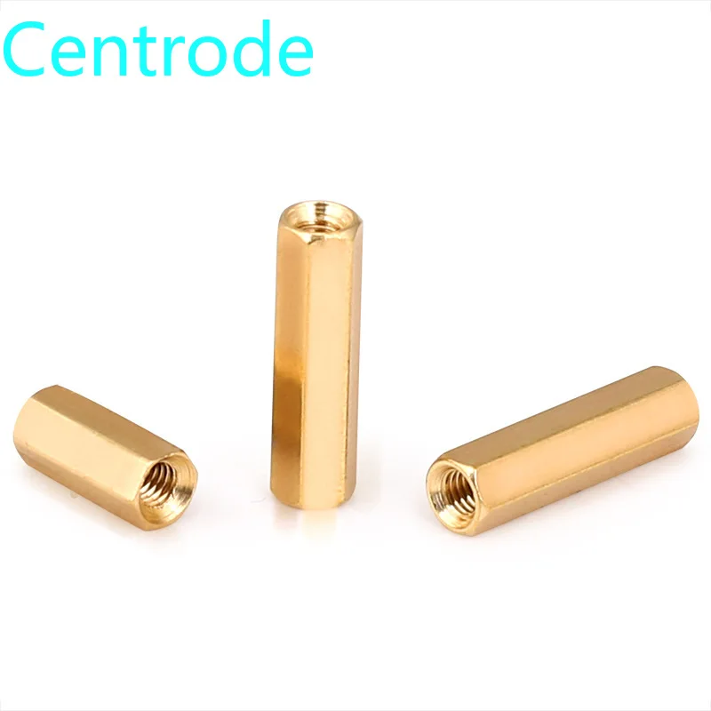 Двухсторонняя Шестигранная медная шпилька m2m2.5 изолирующая Шпилька пустотелый