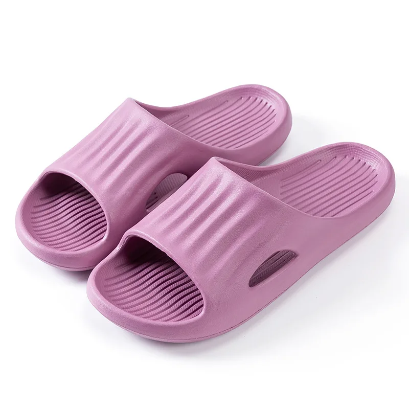 

Trend 2021 Indoor Women Bath Slippers EVA Ag+ Antibacterial Lovers Platform Shoes Non-slip Ladies leisure Slides Summer Sandals