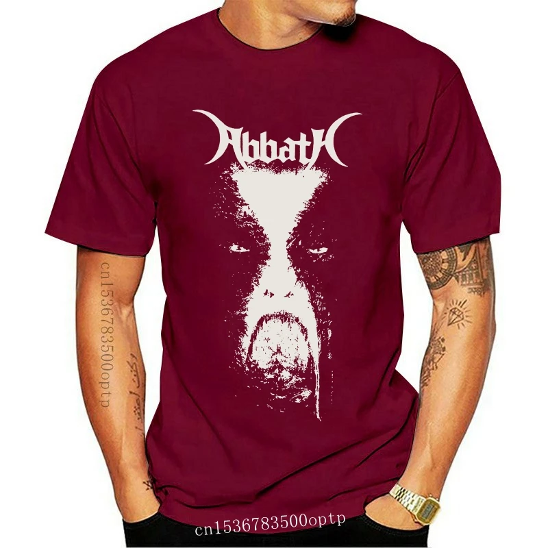 

New Abbath Men's Face T-shirt X-Large BlackCool Tops Men'S Short